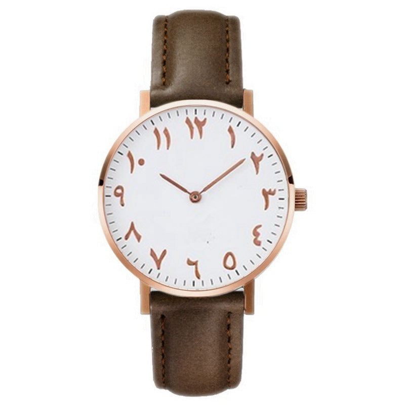 Montre Quartz pour Femme – Design Oriental Chic