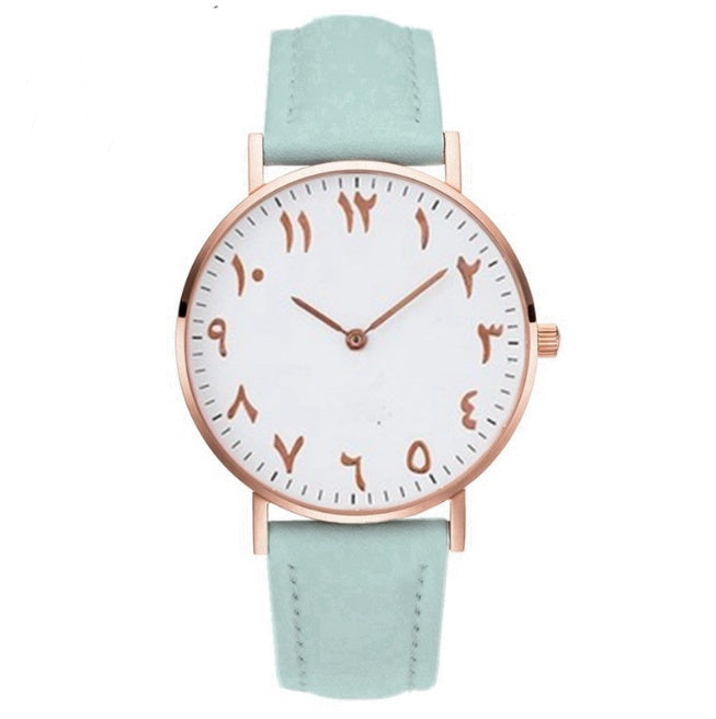 Montre Quartz pour Femme – Design Oriental Chic
